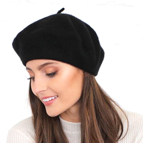💟 WOOL WOMEN'S BERET FRANCHE STYLE NEW - Picture 4 of 6